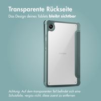 imoshion Origami Klapphülle Samsung Galaxy Tab A9 Plus - Dunkelgrün