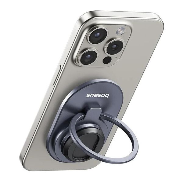 Baseus PrimeTrip 2-in-1 Handyhalterung Fahrrad/Motorrad/Roller - Ring Stand - Magnetisch - Universell - Cosmic Black