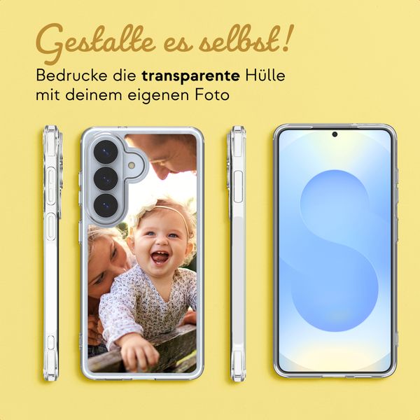 Gestalte deine eigene Clear Case Samsung Galaxy S26 Plus - Transparent