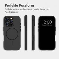 imoshion Color Backcover mit Thin MagSafe Ring Apple iPhone 16 Pro - Schwarz