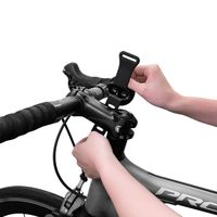 Bone ﻿Run+Bike Tie Connect - Telefonhalter für das Fahrrad und Handyhalterung Joggen - Schwarz