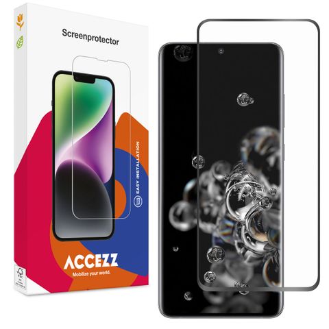 Accezz Full Cover Screen Protector aus gehärtetem Glas Samsung Galaxy S20 Ultra