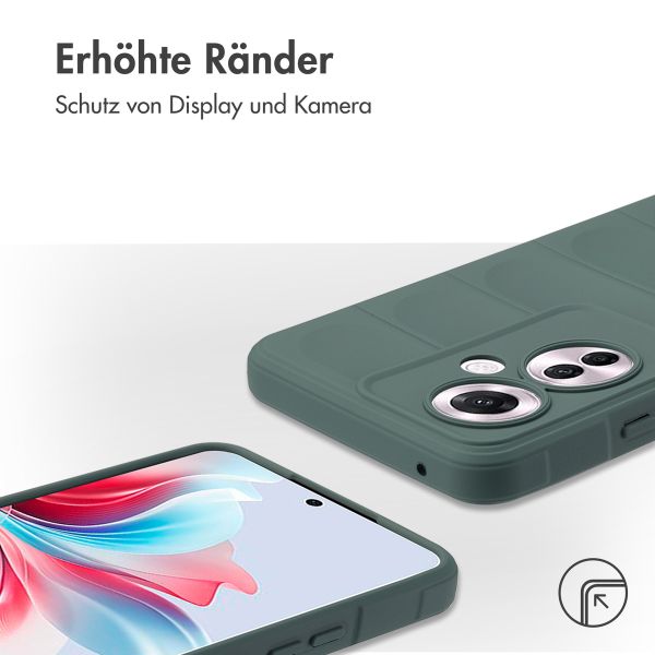 imoshion EasyGrip Backcover Oppo Reno 11 F - Dunkelgrün