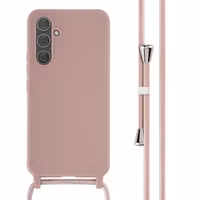 imoshion SilikonHülle mit Band Samsung Galaxy A54 (5G) - Sand Pink