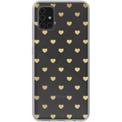 imoshion Design Hülle Samsung Galaxy A51 - Golden Hearts