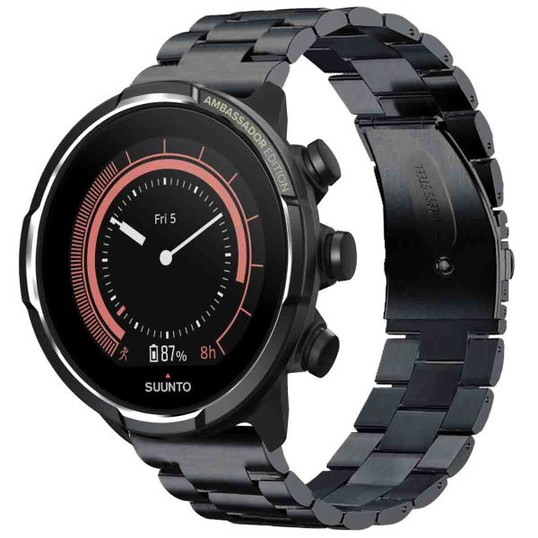 imoshion Edelstahlarmband -   Universelle 24 mm Anschluss - Schwarz