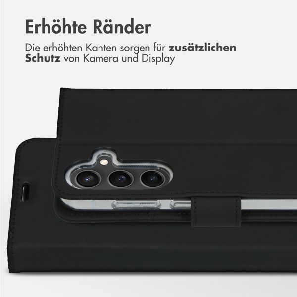 Accezz Wallet TPU Klapphülle Samsung Galaxy S24 Plus - Schwarz