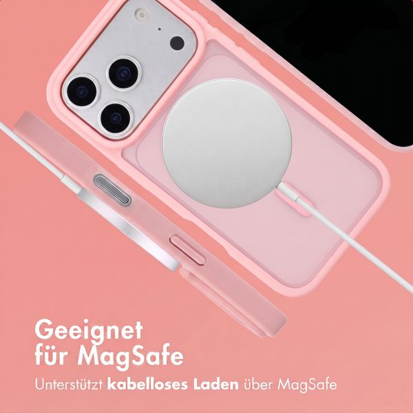 imoshion Color Guard Back Cover mit MagSafe Apple iPhone 18 Pro / 17 Pro - Hellrosa