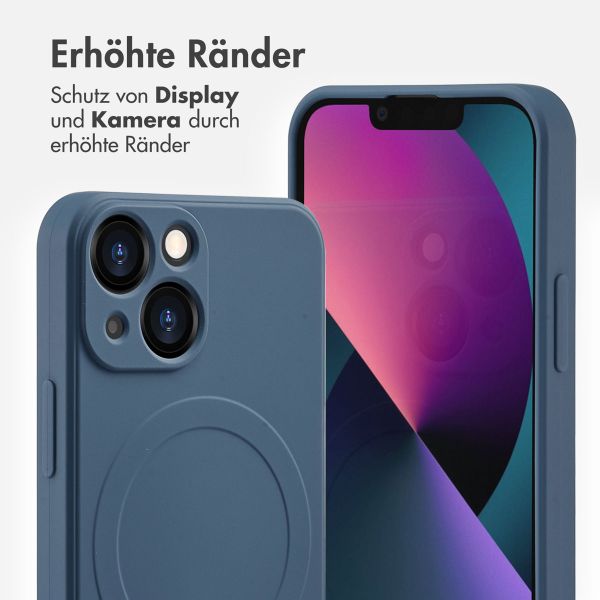 imoshion Color Back Cover mit MagSafe Apple iPhone 13 Mini - Dunkelblau