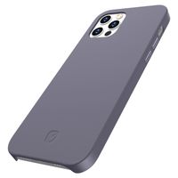 Valenta Luxe Leather Backcover für das iPhone 12 (Pro) - Violett