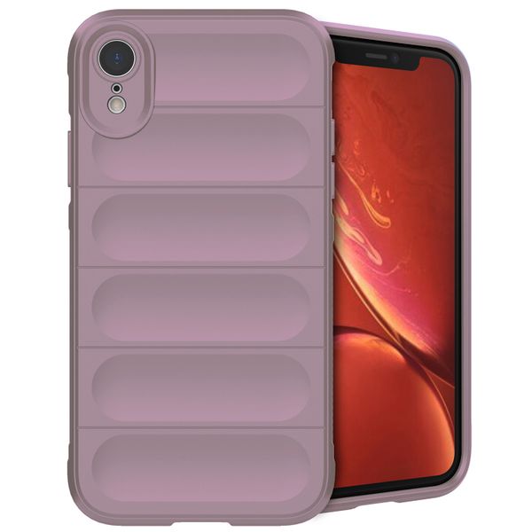 imoshion EasyGrip Back Cover für das iPhone Xr - Violett