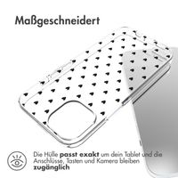 imoshion Design Hülle iPhone 14 - Hearts All Over Black