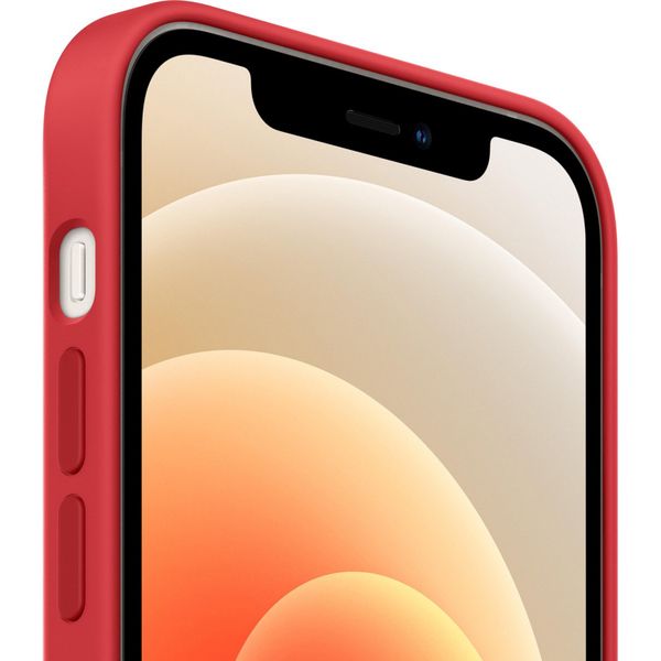 Apple Silikon-Case MagSafe Apple iPhone 12 Pro Max - Red