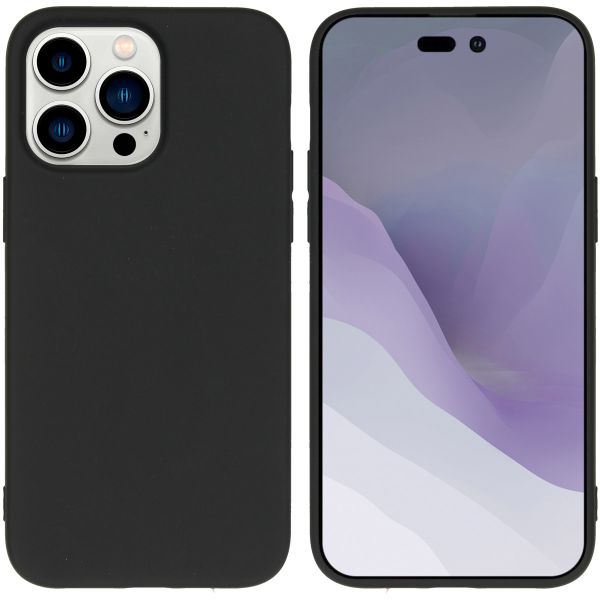 imoshion Color TPU Hülle für das iPhone 14 Pro Max - Schwarz