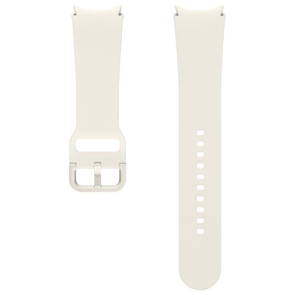 Samsung Originales Sport Armband für die Samsung Galaxy Watch 4 / 5 / 6 / 7 - 20 mm - M/L - Cream