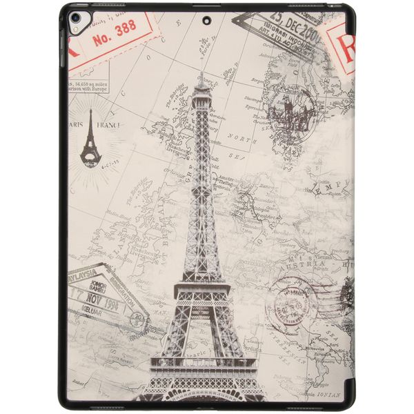 imoshion Design Trifold Klaphülle Apple iPad Pro 12.9 (2017) / Pro 12.9 (2015) - Paris