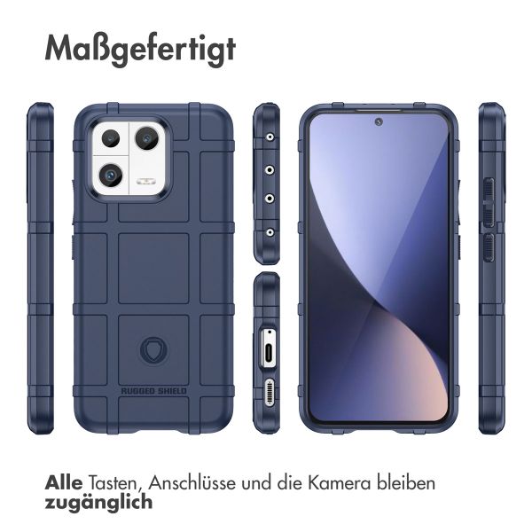 imoshion Rugged Shield Backcover Xiaomi 13 - Dunkelblau