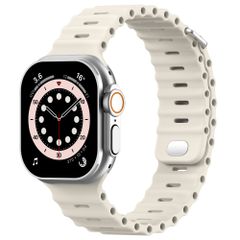 Accezz Ocean Armband für Apple Watch Series 1 - 9 / SE (38/40/41 mm) | Series 10 / 11 (42 mm) - Polarstern