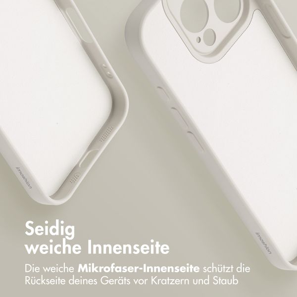 imoshion Color Back Cover mit MagSafe für das iPhone 16 Pro - Beige