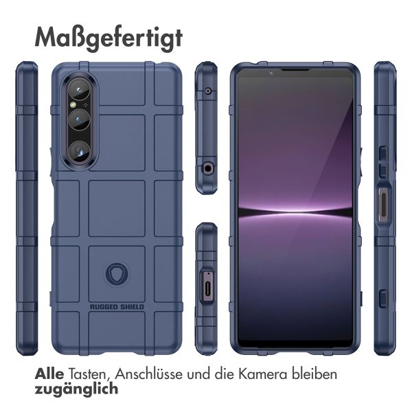 imoshion Rugged Shield Backcover Sony Xperia 1 V - Dunkelblau