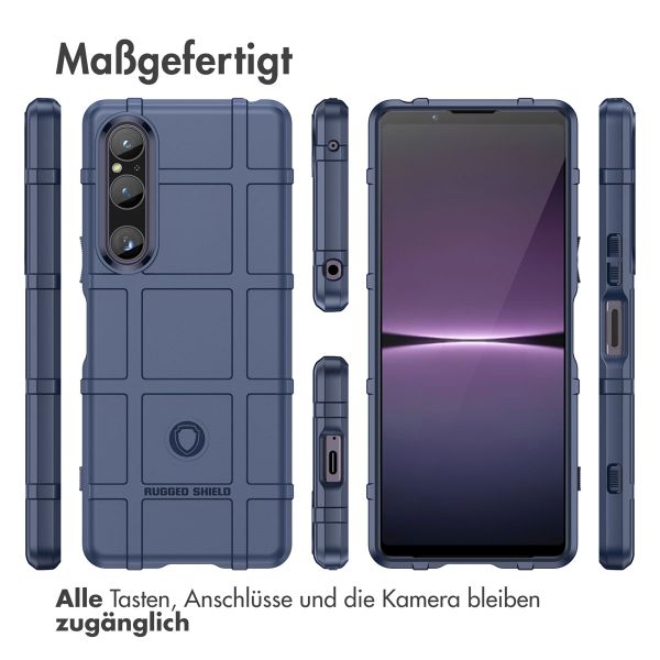 imoshion Rugged Shield Backcover für das Sony Xperia 1 V - Dunkelblau