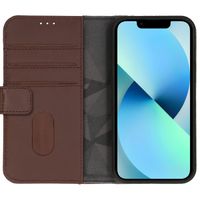Decoded 2 in 1 Leather Klapphülle für das Apple iPhone 13 Mini - Schwarz