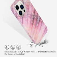 Selencia Aurora Fashion Back Case für das iPhone 14 Pro - ﻿Strapazierfähige Hülle - 100 % recycelt - Ocean Shell Purple