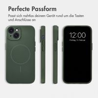 Accezz Grip Backcover mit MagSafe Apple iPhone 14 - Dunkelgrün