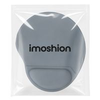 imoshion Ergonomisches Mauspad - Mauspad mit Handgelenkstütze - 30 x 25 cm - Sealblau