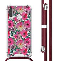 imoshion Design Hülle mit Band Huawei P30 Lite - Flower Water