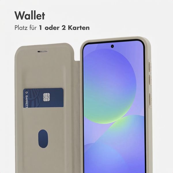 imoshion Transparente Bookcase mit MagSafe Samsung Galaxy A37 (5G) - Beige