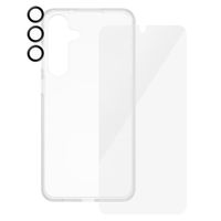 SAFE by PanzerGlass 3-in-1-Schutzpaket - Hülle + Schutzfolie + Kameraschutz Samsung Galaxy S24 Plus - Transparent