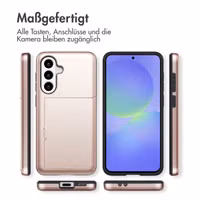 imoshion Backcover mit Kartenfach Samsung Galaxy A36 / A56 - Rose Gold
