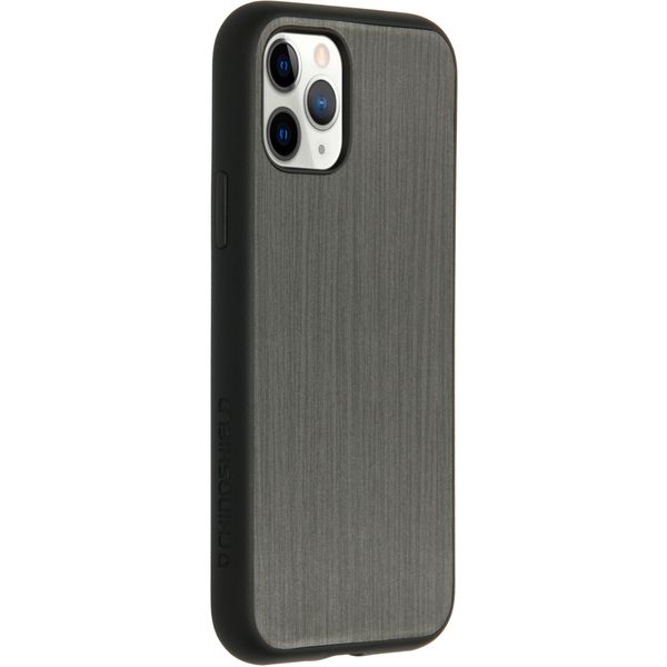 RhinoShield SolidSuit Backcover für das iPhone 11 Pro - Brushed Steel