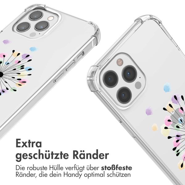 imoshion Design Hülle mit Band Apple iPhone 12 (Pro) - Sandstone Dandelion