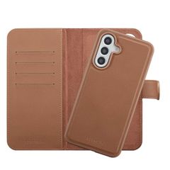Selencia Olyn Abnehmbare Bookcase mit MagSafe Samsung Galaxy A56 - Braun