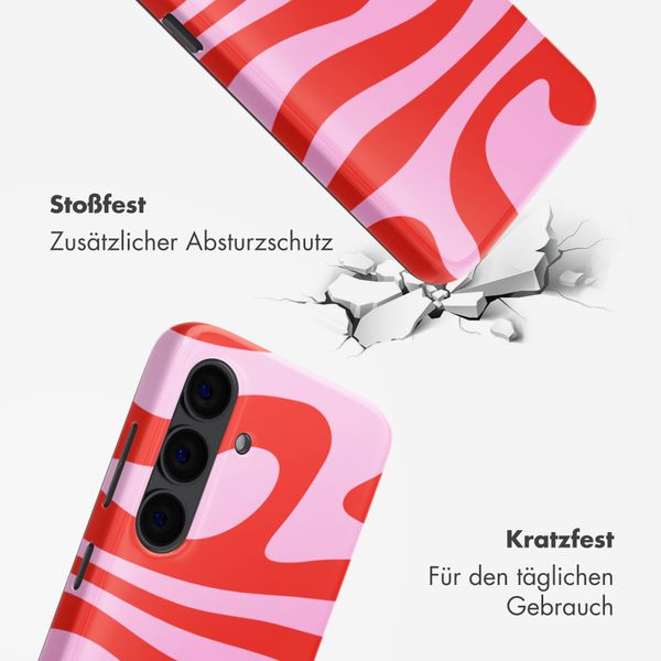 Selencia Vivid Rückabdeckung mit MagSafe Samsung Galaxy S24 - Dream Swirl Pink