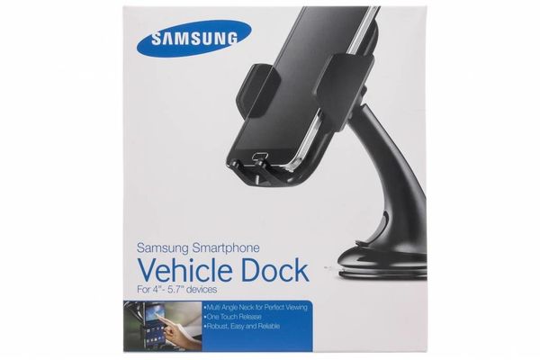 Samsung Vehicle Dock – Handyhalterung für das Auto – Armaturenbrett oder Windschutzscheibe – schwarz