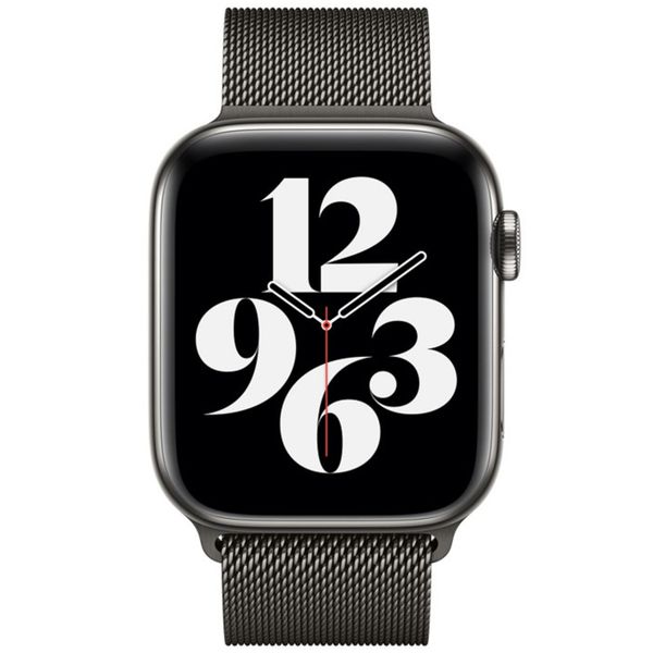 Apple Mailänder Fitness-Armband für das  Apple Watch Series 1 t/m 11 / SE / Ultra (44/45/46/49 mm) - Anthracite