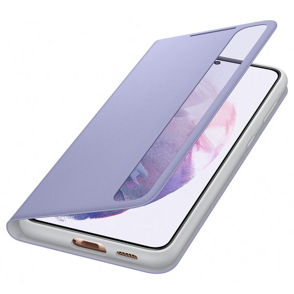 Samsung Original Clear View Cover Klapphülle für das Galaxy S21 Plus - Violett