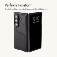 imoshion Kunstleder MagSafe Backcover mit Kartenfach Samsung Galaxy Z Fold 8 Ultra - Schwarz