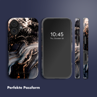 Selencia Vivid Rückabdeckung mit MagSafe Apple iPhone 17 - Chic Marble Black
