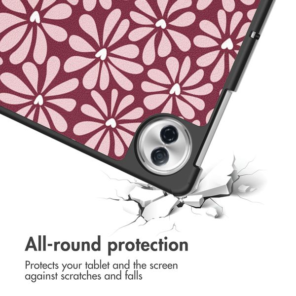 imoshion Design Trifold Klaphülle Honor Pad 10 - Bloom Love Blush