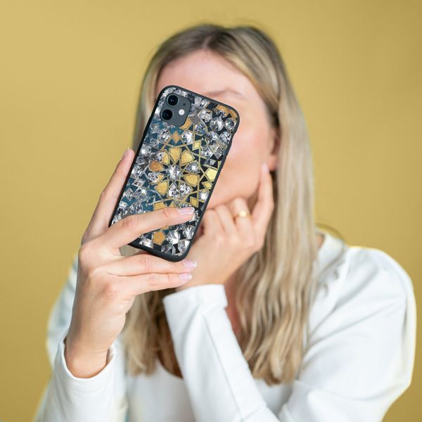 imoshion Design Hülle für das Samsung Galaxy A41 - Grafik / Bling