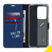 Accezz Wallet TPU Klapphülle Samsung Galaxy S20 Ultra - Blau