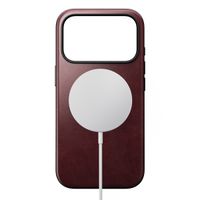 Nomad Modern Horween Leather Case Apple iPhone 17 Pro - Burgundy