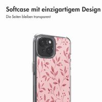 imoshion Design Hülle Apple iPhone 15 - Berry Love