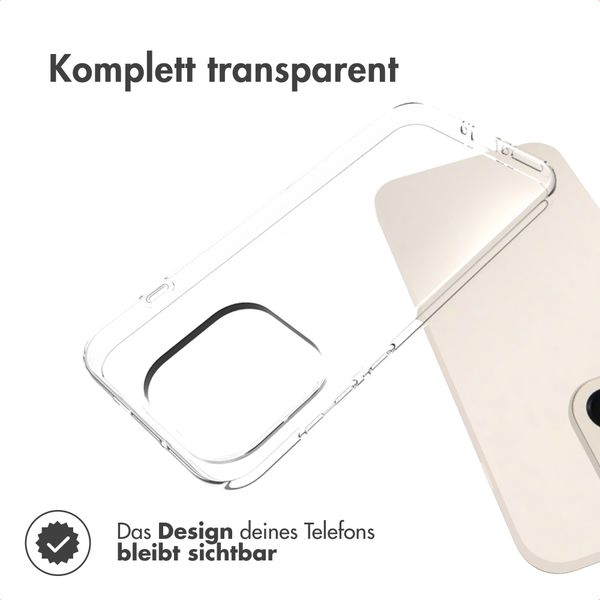 Accezz Clear TPU Backcover OnePlus 15 - Transparent