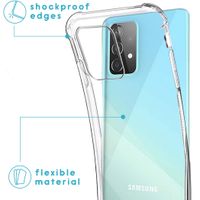 imoshion Backcover mit Band Samsung Galaxy A52(s) (5G/4G) - Schwarz / Gold