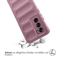 imoshion EasyGrip Back Cover für das Oppo Reno 12 - Violett